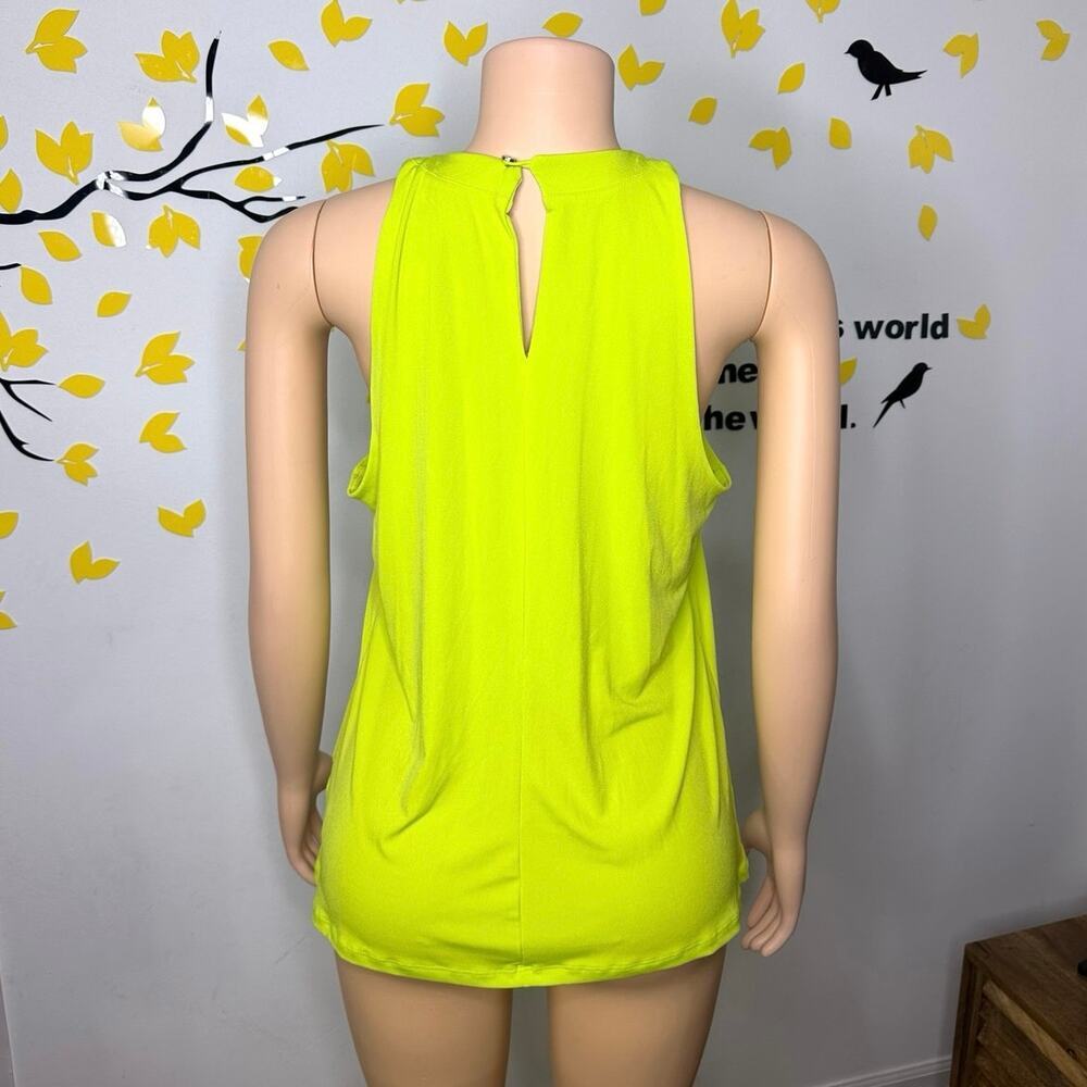 Michael Kors Women’s Lime Green Tank Top Size‎ Large - Picture 3 of 9